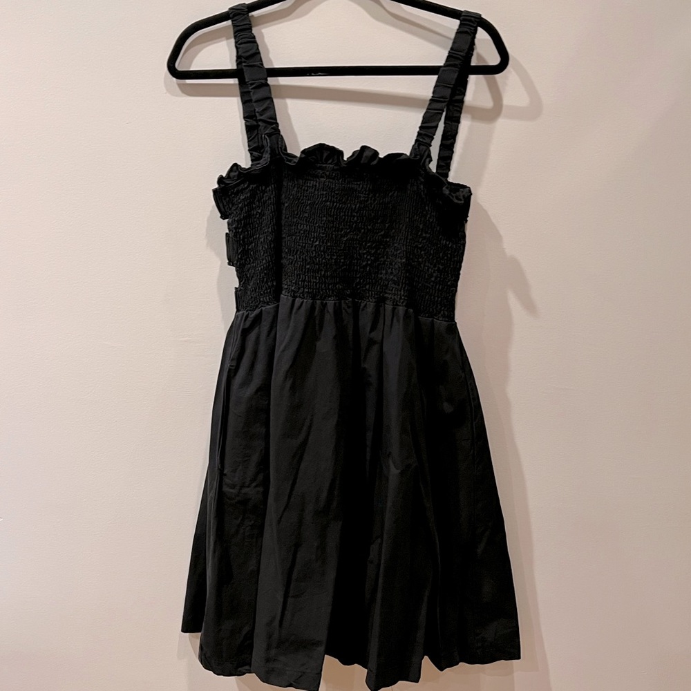 Anthropologie Smocked Mini Dress | size L